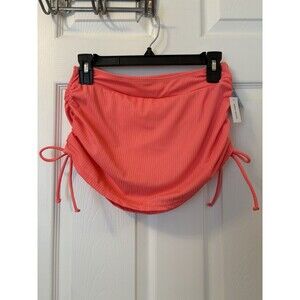 Decree Swim Bottoms Skirt Tropical Coral pastel Oasis Full Coverage Mid Rise XS